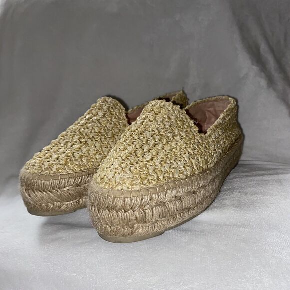 Manebi Yucatán Raffia Women’s Espadrilles Shoe Size 37 - Picture 3 of 13